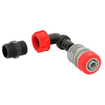  Kit Raccords Rapide GROS DEBIT Coudé M F 26/34